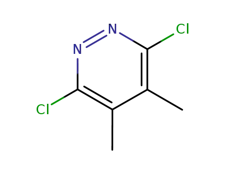 Molecular Structure of 34584-69-5 (3,6-Dichloro-4,5-dimethylpyridazine)