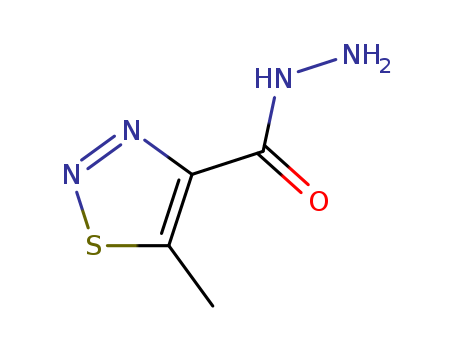 1,2,3-THIADIAZOLE-4-CARBOXYLIC ACID,5-METHYL-,HYDRAZIDECAS