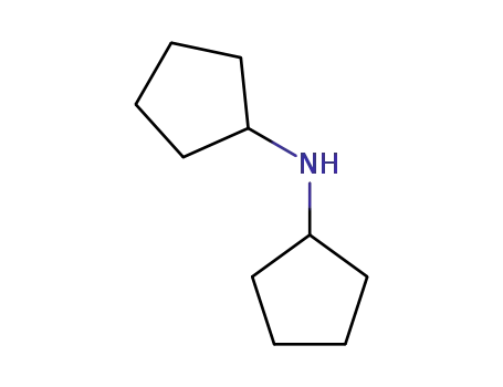 Molecular Structure of 20667-16-7 (N-cyclopentylcyclopentanamine)