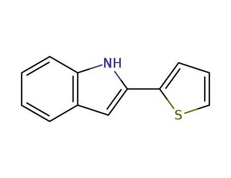 Molecular Structure of 55968-16-6 (2-THIOPHEN-2-YL-INDOLE)