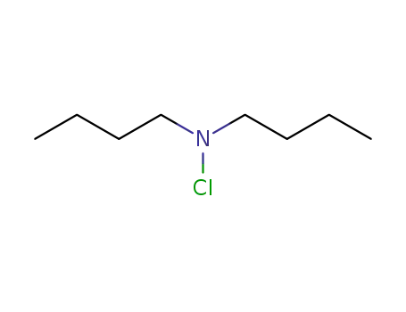 Molecular Structure of 999-33-7 (N-butyl-N-chloro-1-butanamine)