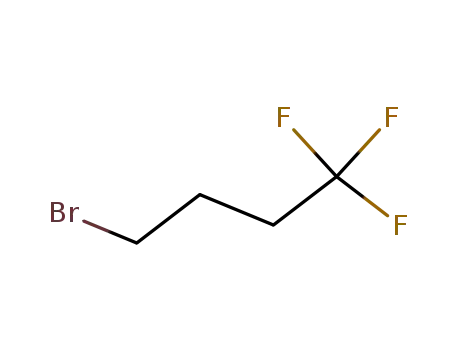 Molecular Structure of 406-81-5 (1-Bromo-4,4,4-trifluorobutane)