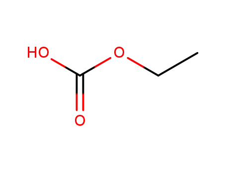 Molecular Structure of 13932-53-1 (Carbonic acid,esters,monoethyl ester )