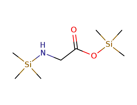 Molecular Structure of 7364-42-3 (Glycine, N-(trimethylsilyl)-, trimethylsilyl ester)