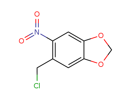 1,3-Benzodioxole, 5-(chloromethyl)-6-nitro-