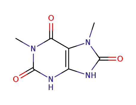 Molecular Structure of 33868-03-0 (1,7-DIMETHYLURIC ACID)