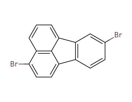 Molecular Structure of 6376-56-3 (3,8-dibromofluoranthene)