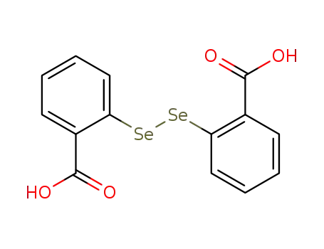 Molecular Structure of 6512-83-0 (BIS(2-CARBOXYPHENYL)DISELENIDE)