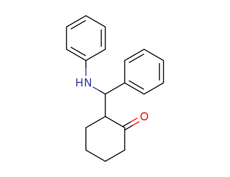 Cyclohexanone, 2-[phenyl(phenylamino)methyl]-