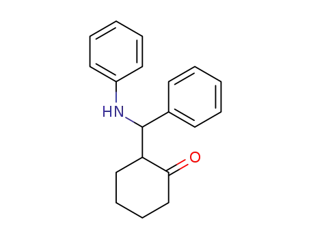 Molecular Structure of 737-47-3 (Cyclohexanone, 2-(a-anilinobenzyl)-)