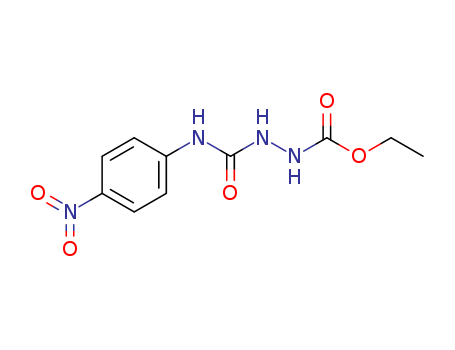 Molecular Structure of 13274-47-0 (Hydrazinecarboxylic acid, 2-[[(4-nitrophenyl)amino]carbonyl]-, ethyl
ester)