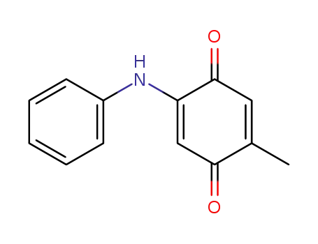 2,5-Cyclohexadiene-1,4-dione, 2-methyl-5-(phenylamino)-