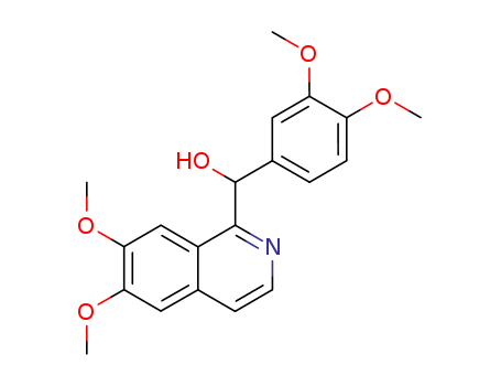 1-Isoquinolinemethanol,a-(3,4-dimethoxyphenyl)-6,7-dimethoxy-