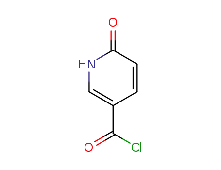 Molecular Structure of 57659-03-7 (6-Hydroxy Nicotinoyl Chloirde)