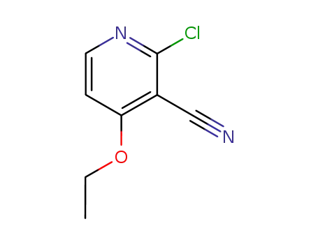 Molecular Structure of 98645-45-5 (2-chloro-4-ethoxynicotinonitrile)