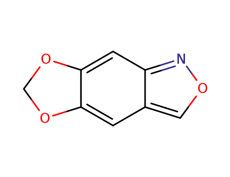 Molecular Structure of 267-54-9 ([1,3]Dioxolo[4,5-f]-2,1-benzisoxazole(8CI,9CI))
