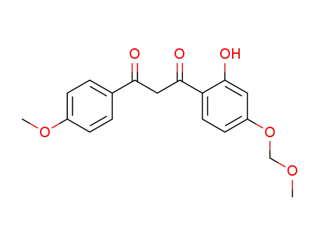 1,3-Propanedione,
1-[2-hydroxy-4-(methoxymethoxy)phenyl]-3-(4-methoxyphenyl)-