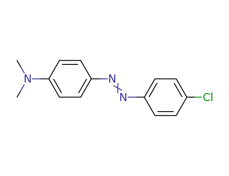 Molecular Structure of 2491-76-1 (4'-CHLORO-4-DIMETHYLAMINOAZOBENZENE)