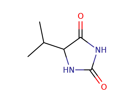 Molecular Structure of 16935-34-5 (5-Isopropylhydantoin)