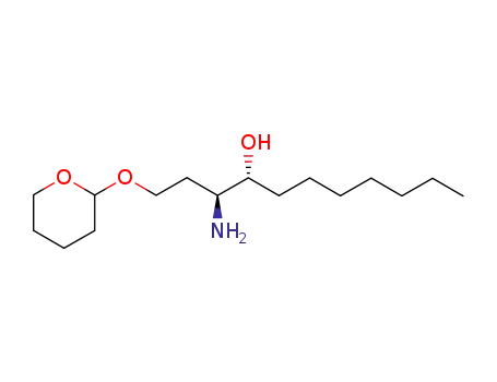 Molecular Structure of 592506-88-2 (4-Undecanol, 3-amino-1-[(tetrahydro-2H-pyran-2-yl)oxy]-, (3S,4R)-)