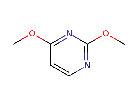 Molecular Structure of 3551-55-1 (2,4-Dimethoxypyrimidine)