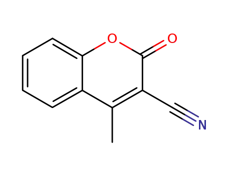 Molecular Structure of 24526-69-0 (3-CYANO-4-METHYLCOUMARIN)
