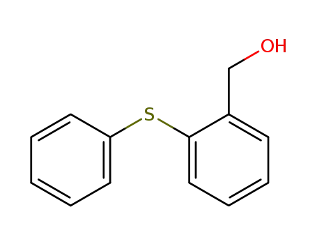 Molecular Structure of 1527-14-6 (2-Phenylthiobenzenemethanol)