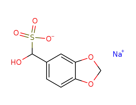 Molecular Structure of 37589-10-9 (sodium alpha-hydroxy-3,4-methylenedioxytoluene-alpha-sulphonate)