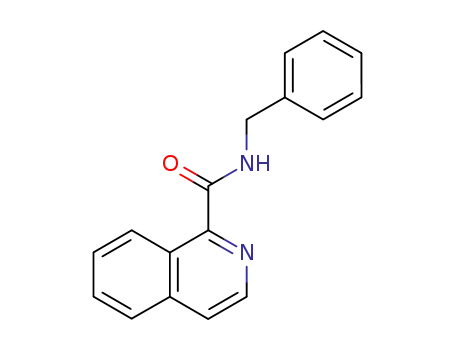 1-Isoquinolinecarboxamide, N-(phenylmethyl)-