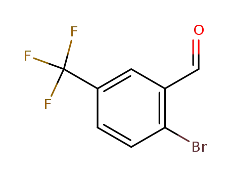 Molecular Structure of 102684-91-3 (2-Bromo-5-(trifluoromethyl)benzaldehyde)