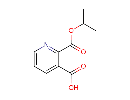 Molecular Structure of 118892-73-2 (2,3-Pyridinedicarboxylic acid, 2-(1-methylethyl) ester)