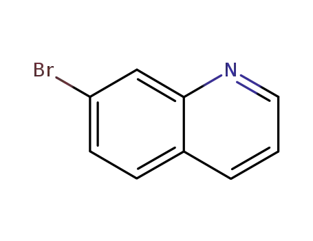 Molecular Structure of 4965-36-0 (7-Bromoquinoline)