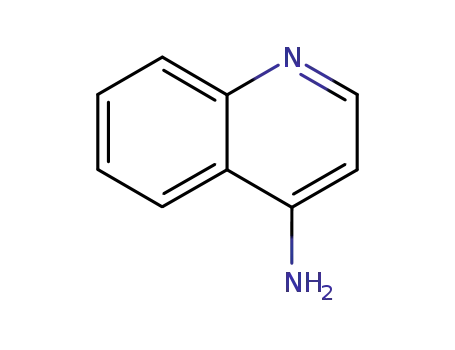 Molecular Structure of 578-68-7 (4-Aminoguinoline)