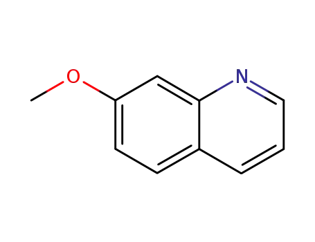 Molecular Structure of 4964-76-5 (7-Methoxyquinoline)