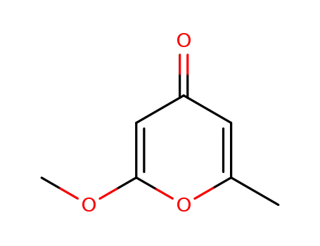 Molecular Structure of 4225-42-7 (2-methoxy-6-methyl-4H-pyran-4-one)