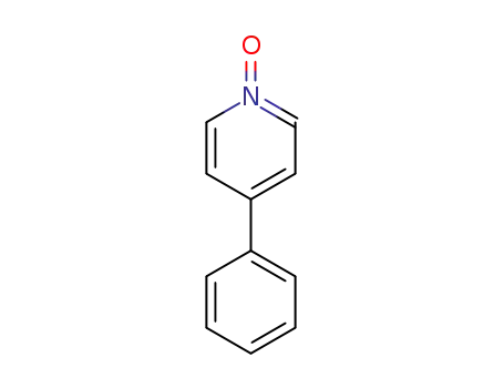 Molecular Structure of 1131-61-9 (4-Phenylpyridine-N-oxide)