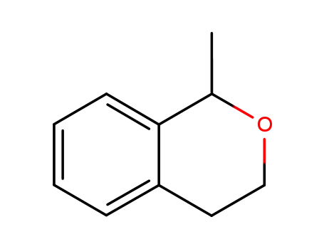 Molecular Structure of 26164-06-7 (1H-2-Benzopyran, 3,4-dihydro-1-methyl-)