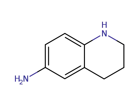 Molecular Structure of 103796-41-4 (6''-AMINO-1,2,3,4-TETRAHYDROQUINOLINE)