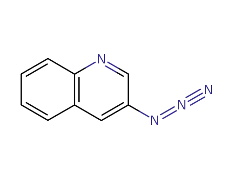 Molecular Structure of 14213-02-6 (Quinoline, 3-azido-)