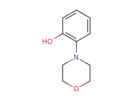 Molecular Structure of 41536-44-1 (2-(4-MORPHOLINO)PHENOL)