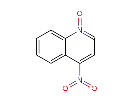 Molecular Structure of 56-57-5 (4-NITROQUINOLINE N-OXIDE)