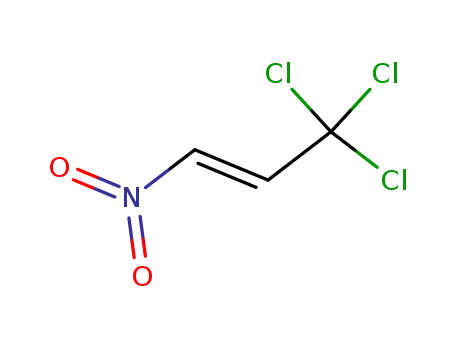 Molecular Structure of 29899-87-4 (1-Propene, 3,3,3-trichloro-1-nitro-, (1E)-)