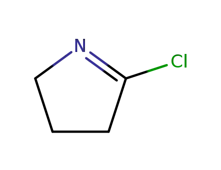 Molecular Structure of 25579-48-0 (2H-Pyrrole, 5-chloro-3,4-dihydro-)