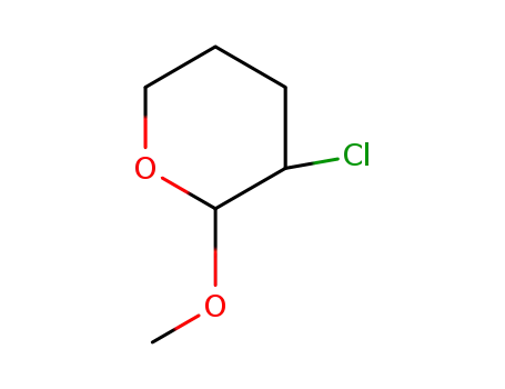 Molecular Structure of 6581-61-9 (2H-Pyran, 3-chlorotetrahydro-2-methoxy-)