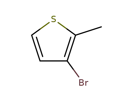 Molecular Structure of 30319-05-2 (3-bromo-2-methylthiophene)