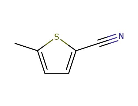 Molecular Structure of 72835-25-7 (5-methylthiophene-2-carbonitrile)