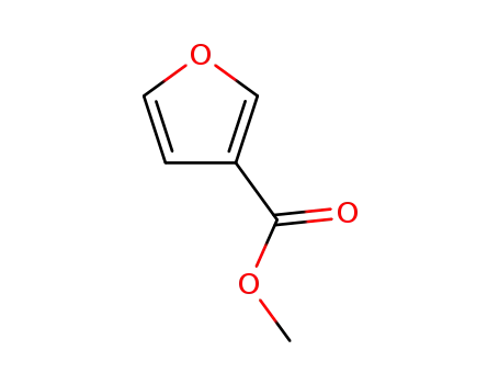 Molecular Structure of 13129-23-2 (Methyl furan-3-carboxylate)