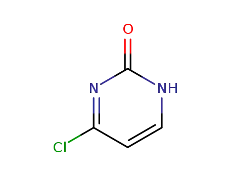 Molecular Structure of 80927-55-5 (2(1H)-Pyrimidinone, 4-chloro- (6CI,9CI))