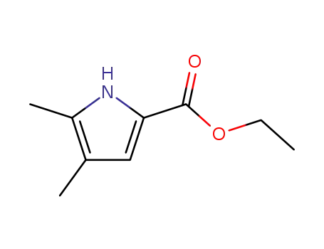 Molecular Structure of 2199-45-3 (ethyl 4,5-dimethyl-1H-pyrrole-2-carboxylate)