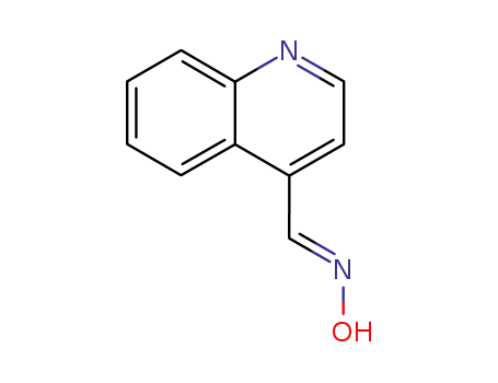Molecular Structure of 126921-64-0 (4-Quinolinecarboxaldehyde, oxime, (E)-)